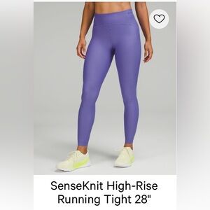 Lululemon UGC Purple High-Rise Running Tights